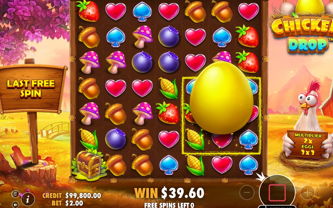 Free Spins round where upgrades persist across spins